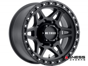 Ford Super Duty Custom Wheel - Method Race Wheels - MR312 - Matte Black | 18x9 | 8x170 | 18mm Offset - Set of 5